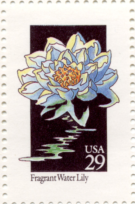 Scott 2648 Wildflowers Fragrant Water Lily 29 Cent Stamp