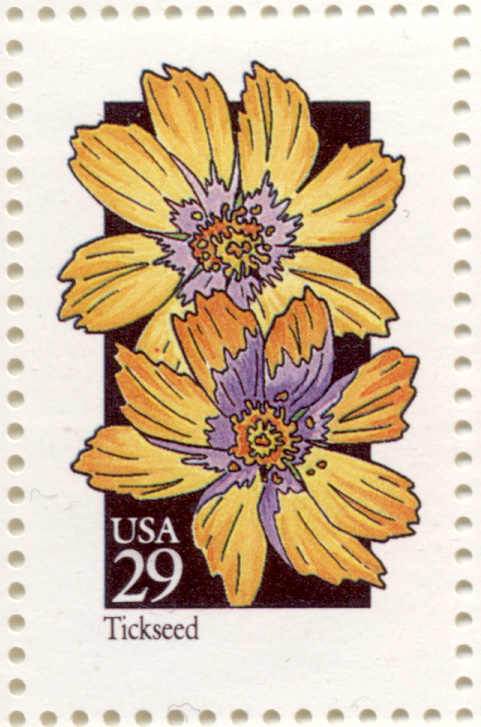 Scott 2653 Wildflowers Tickseed 29 Cent Stamp