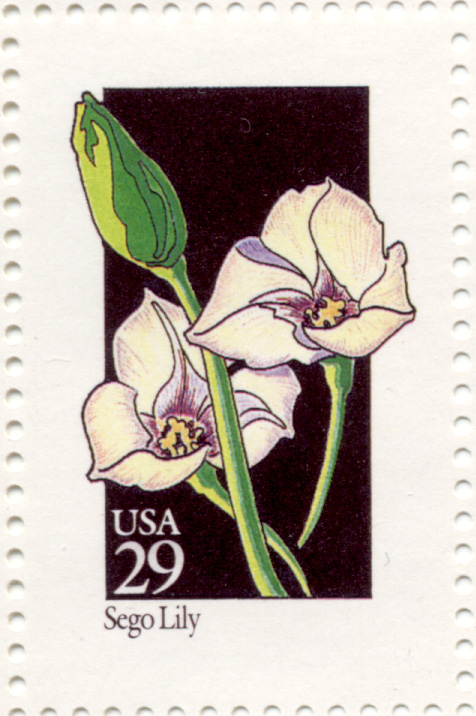 Scott 2667 Wildflowers Sego Lily 29 Cent Stamp