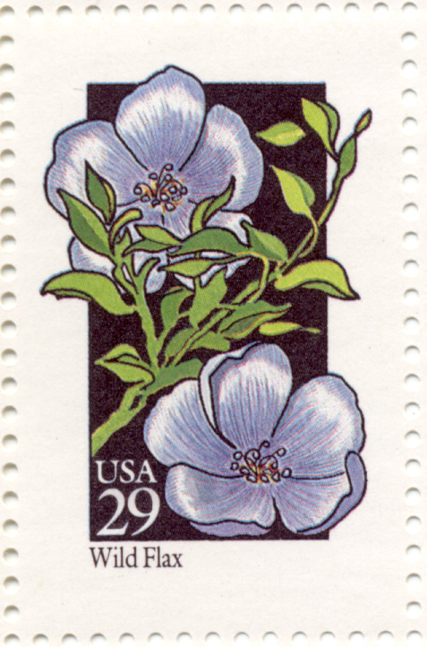 Scott 2696 Wildflowers Wild Flax 29 Cent Stamp