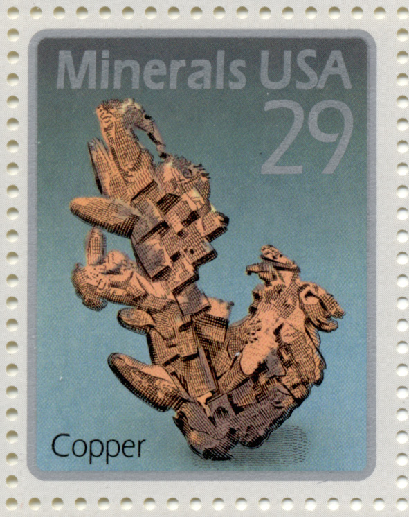Scott 2701 Minerals Copper 29 Cent Stamp