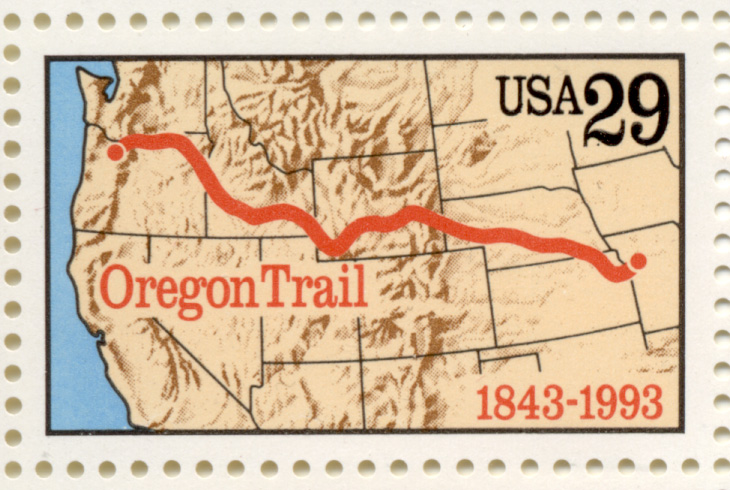 Scott 2747 Oregon Trail 29 Cent Stamp