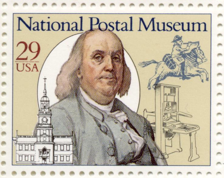 Scott 2779 National Postal Museum Ben Franklin 29 Cent Stamp