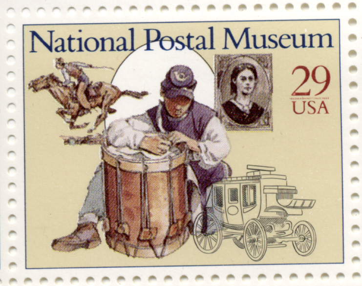 Scott 2780 National Postal Museum Drummer 29 Cent Stamp
