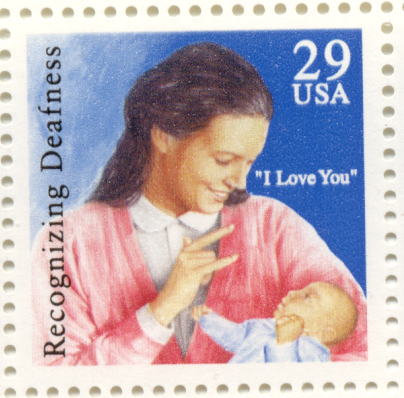 Scott 2783 Sign Language Mother and Child 29 Cent Stamp