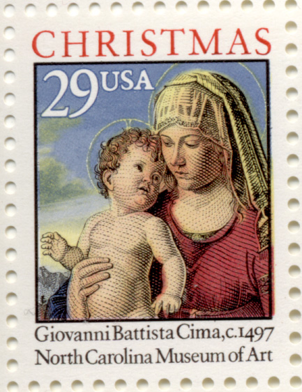 Scott 2789 Madonna And Child Battista 29 Cent Christmas Stamp