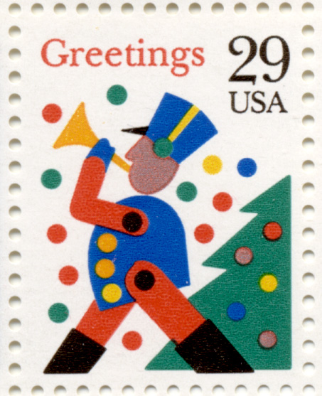 Scott 2794 Toy Soldier 29 Cent Christmas Stamp