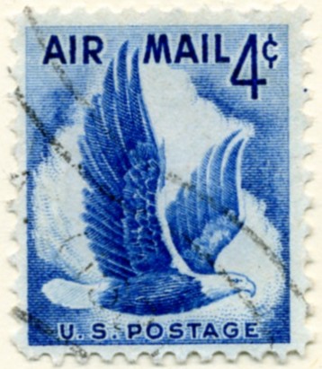 Scott C48 Eagle In Flight 4 Cent Airmail Stamp a