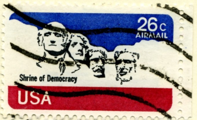 Scott C88 Mount Rushmore 26 Cent Airmail Stamp a