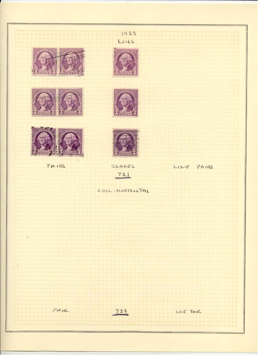 Postage Stamps Scott 721