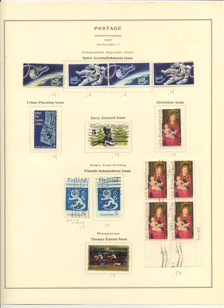 Postage Stamps Scott 1331 1332 1333 1330 1336 1334 1335