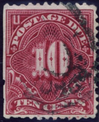 Scott J35 10 Cent Postage Due Stamp
