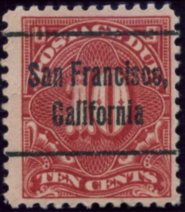 Scott J74 10 Cent Postage Due Stamp