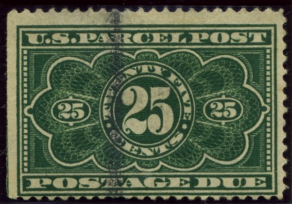 Scott JQ5 25 Cent Parcel Post Postage Due Stamp a