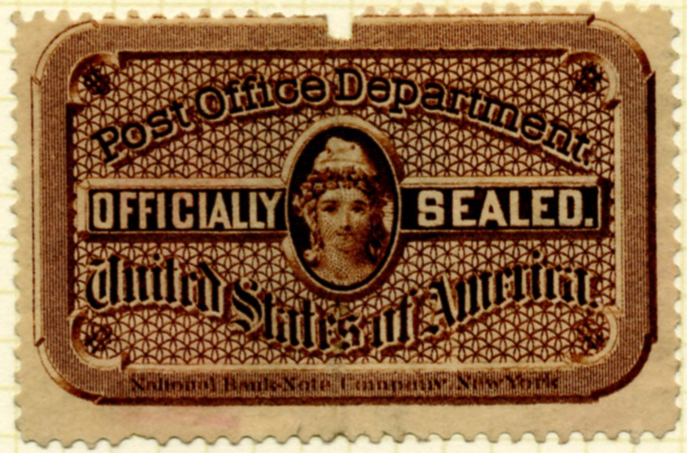 Scott OX4 Post Office Department Official Seal