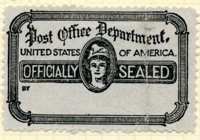 Scott OX18 Post Office Department Official Seal a