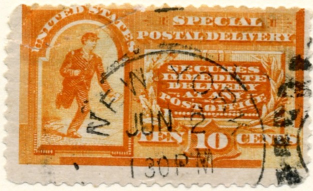 Scott E3 10 Cent Special Delivery Stamp
