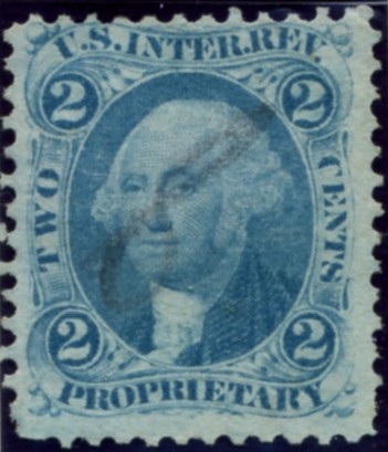 Scott R13 2 Cents Internal Revenue Stamp Proprietary