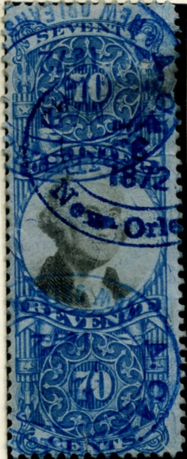 Scott R117 70 Cents Internal Revenue Stamp