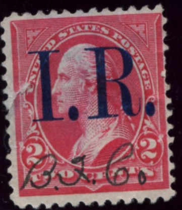 Scott R155 2 Cents Internal Revenue Stamp b