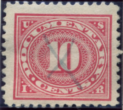 Scott R234 10 Cent Internal Revenue Documentary Stamp Watermarked USIR a