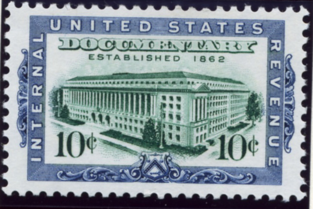 Scott R733 10 Cents Internal Revenue Documentary Stamp