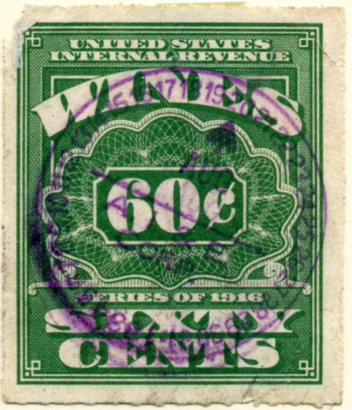 Scott 4814 60 Cents Internal Revenue Wines Stamp